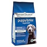 arden grange chicken and rice puppyjunior large breed dog food 6kg