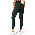 HeyNuts Pure&Plain x Workout Pro Leggings 25'', Compression High Waisted 7/8 Workout Pants