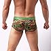 NEARTIME Men's Underwear, Classic Briefs Man Flower Print Boxer Under Wear Full Briefs