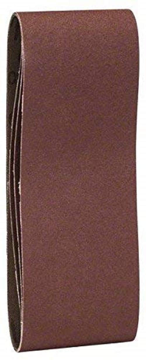 Bosch 2609256208 Abrasive Belts for Belt Sander 75 x 457 mm Grit Size 150 Set of 3