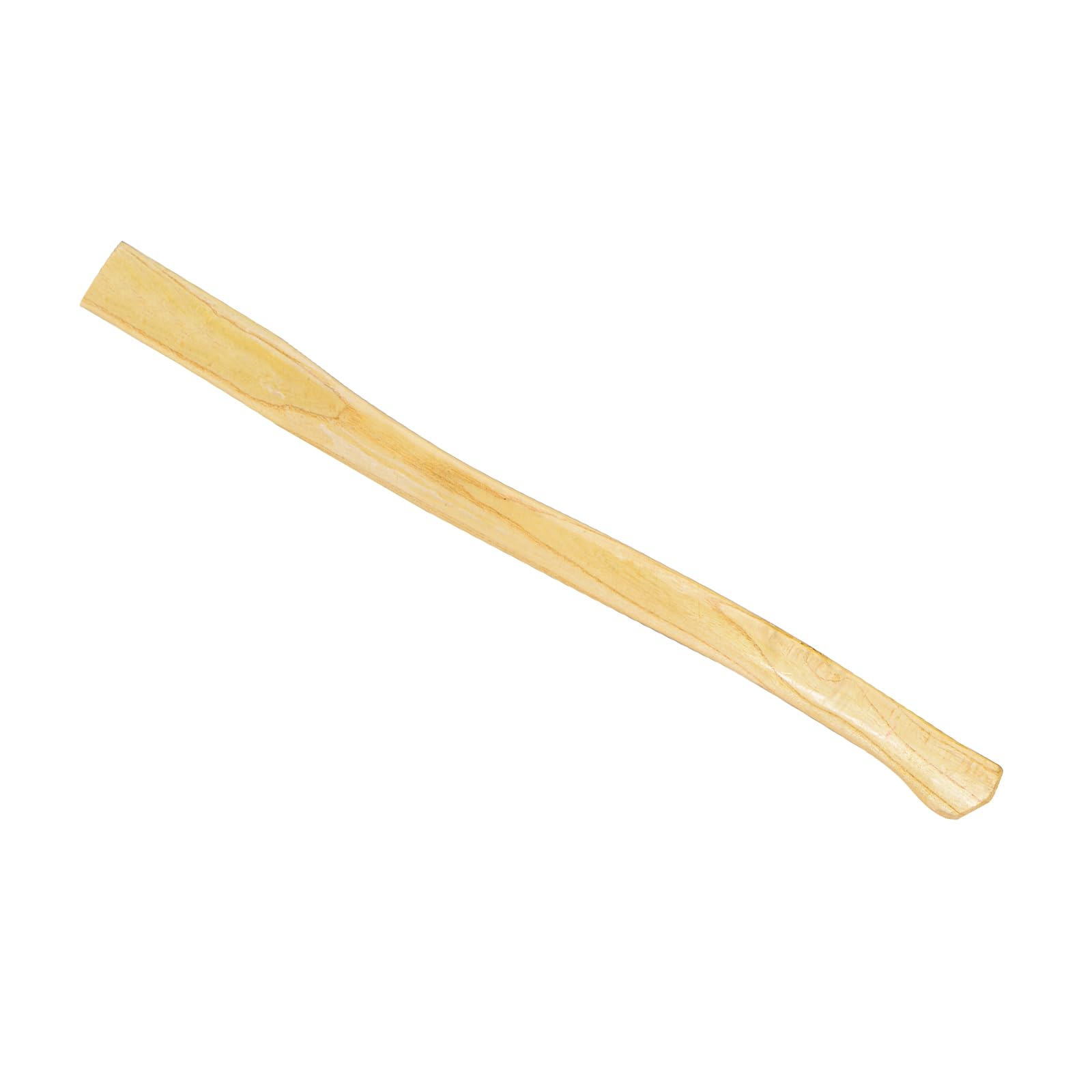 CoCud Axe Handle Replacement, 70cm/28 Toon Wood Flat Comfort Grip Wooden - (Applications: for Hatchet Hammer Oval Eye)