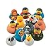 Nativity Rubber Duckies for Christmas - Set of 12 - Holiday Decor, Toys and Stocking Stuffers for Kids