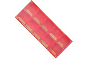 Carbide Grooving Insert for Stainless Steel Turning Tool, MGMN200-G 3020 Insert with MGIVR2016-2 Boring Bar, Nitride Coated S