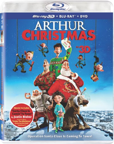 Arthur Christmas - Blu-ray + DVD + 3D