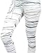 Women's Spooky Halloween Mummy Monster Costume Leggings - Size Small