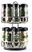 McCormick Gourmet Two Tier Chrome Spice Rack, 16 count