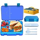 Bento Box, Leak-Proof Bento Lunch Box for