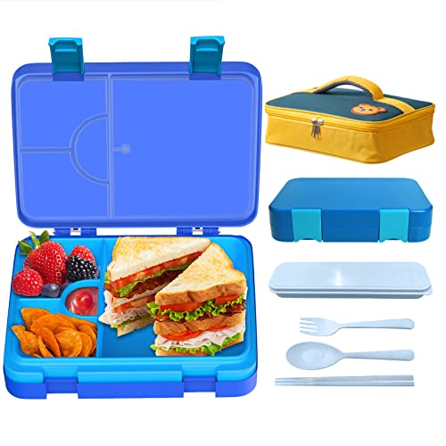 Bento Box, LeakProof Bento Lunch Box For Kids,