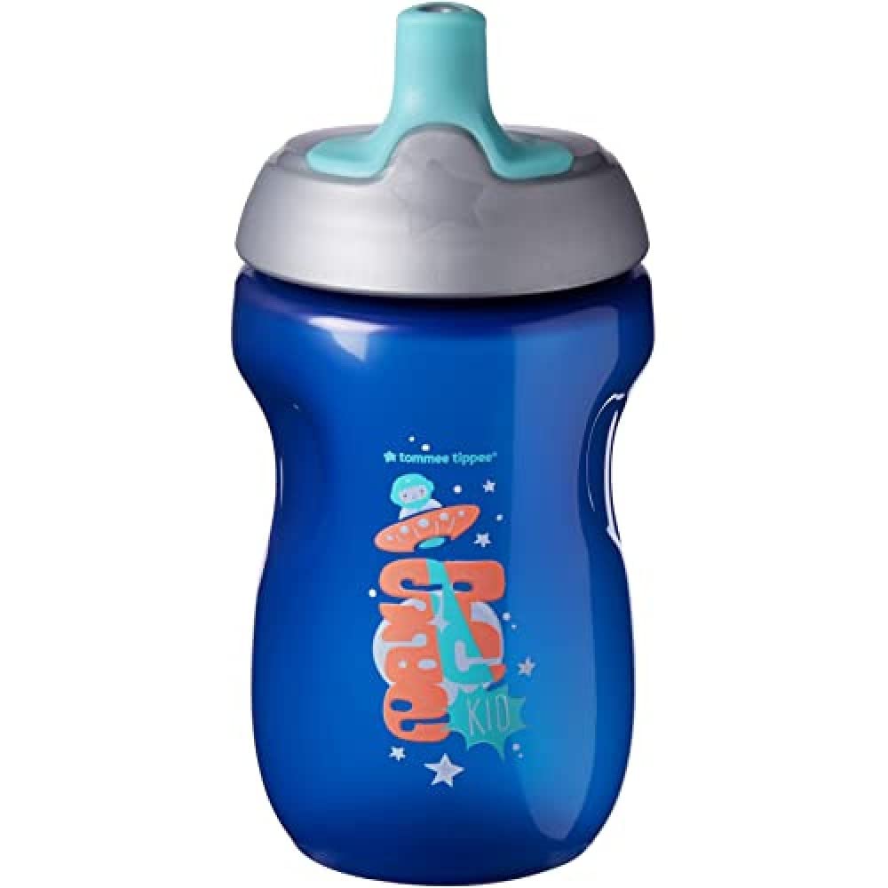 Tommee Tippee Active Sports Baby Bottle, Blue, 300 ml