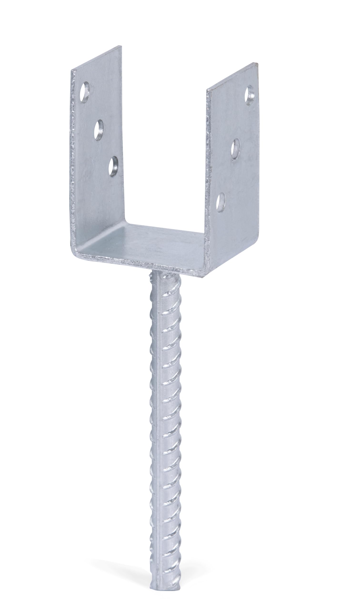 GAH-Alberts 214258 U-post carrier with concrete anchors, clear width: 81 mm — image 1
