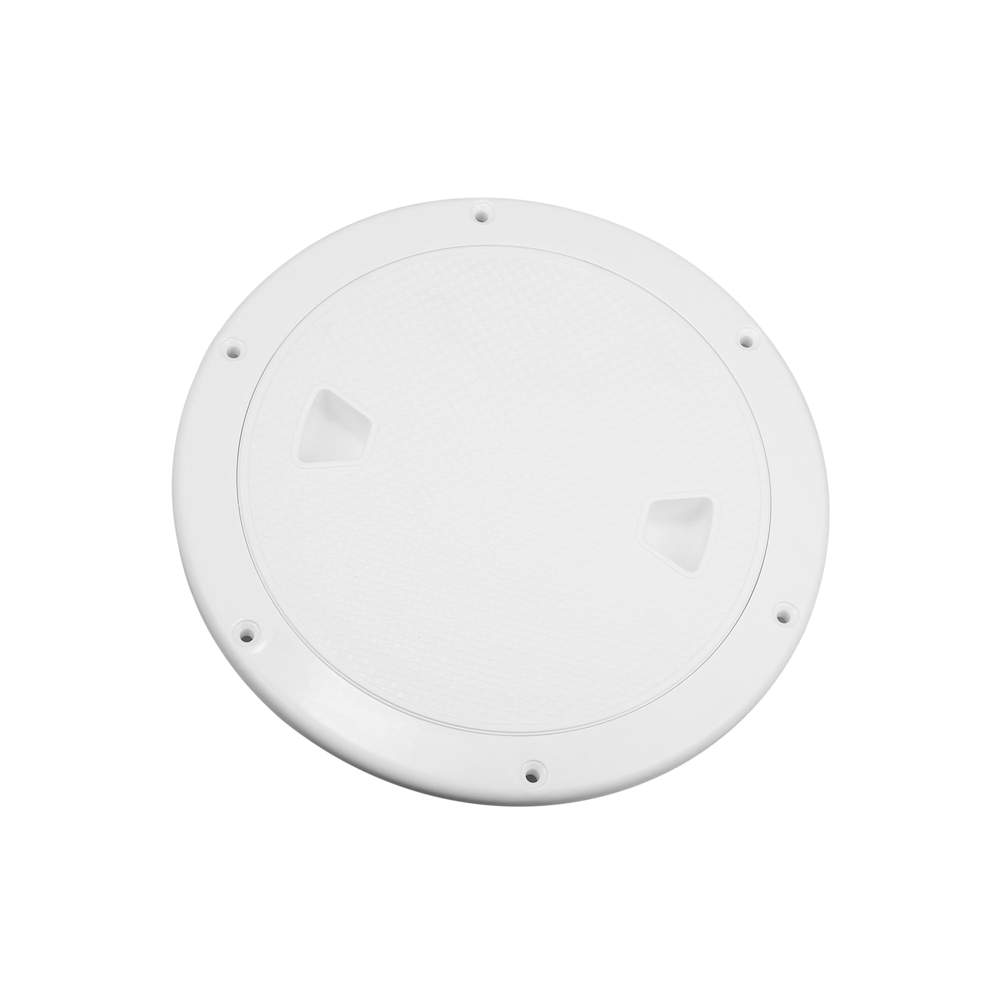 Hihaha 8" Boat White Circular Inspection Hatch Deck with Detachable Cover Durable Material