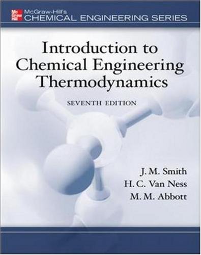 Intro To Chemical Engineering Thermodynamics