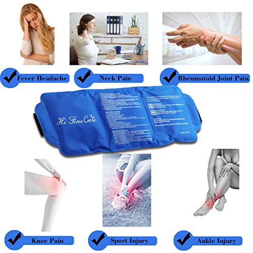 Pain Relief Flexible Ice Pack for Injuries Hot & Cold Therapy Reusable