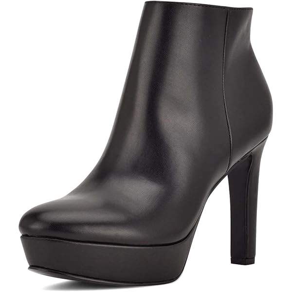 Amazon.com | XYD Women Almond Toe Low Platform Ankle Boots Pumps