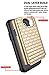 Galaxy S7 Active Case, S7 Active Case, Style4U Studded Rhinestone Crystal Bling Hybrid Armor Case Cover for Samsung Galaxy S7 Active [Not for Galaxy S7] with 1 Style4U Stylus [Gold/Black]