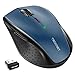 TECKNET Wireless Mouse, 2.4G USB Computer Mouse with 6-Level Adjustable 4800 DPI, 30 Months Battery, Ergonomic Grips, 6 Buttons Portable for PC, Chromebook, Mac - Blue