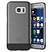 Samsung Galaxy S7 EDGE Case, Encased Ultra-thin [SlimSHIELD] Case & Belt Clip Holster (2016) Ultimate Style + Protection (Metallic Gray)