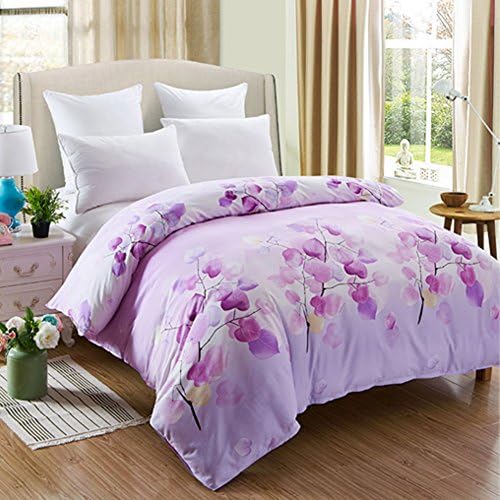 Cotton quilt cover,Quilt cover Thicken [brushed] [printing] Soft Comfortable-A 160x210cm(63x83inch)