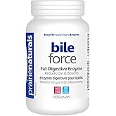 Prairie Naturals Bile-Force - Bile Salt with Lipase - 120 Count (Packaging may vary)