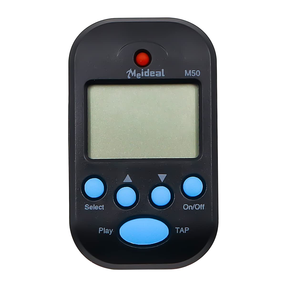 Alnicov Mini Digital Metronome Multi-Functional Metronome for Saxophone Piano Guitar Violin Flute Drum (black)