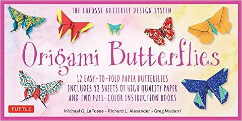 Origami Butterflies Kit The Lafosse Butterfly Design System