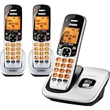 Uniden D1760 1.9Ghz DECT 6.0 Cordless Handset Telephone + 2 Additional DCX170 Cordless Handsets