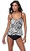 ATTRACO Women's Floral Two Piece Swimsuit Front KOT Tankini Sets