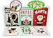 Bicycle Mini Playing Cards Christmas Theme Hoyle Holiday Standard, Santa, & The Dog Complete Gift Set Party Bundle (Stocking Stuffers) - 3 Pack