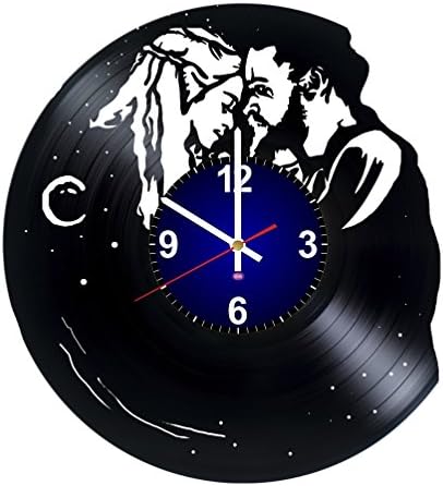 Khal And Khaleesi - Beauty gift for adults - Art Vinyl Record Wall Clock - Best Game of Thrones Decoration
