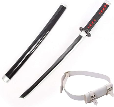 amazon co jp basetake 新しい 子供用 鬼滅の刃 竈門炭治郎 刀 abs 長さ 76cm 子供 炭治郎 日輪刀 子ども きめつのやいば かまど たんじろう にちりんとう コスプレ 炭治郎の刀 かたな おもちゃ刀 丸形鞘 竹刃 鬼殺隊 木製 完成度高い 模造刀 模擬刀 剣 武器 炭治郎