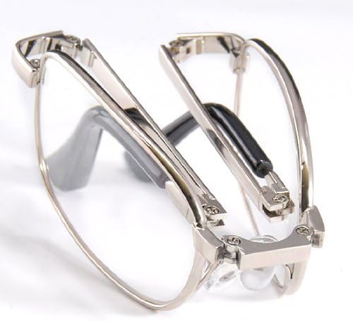 Anti Fatigue No Tiredness Foldable Handy Reading Glasses +2.50 & Elastic Pocket Mini Nylon Hard Case