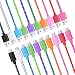 Micro USB Cord 10ft, Pofesun 10 Pack 10FT Nylon Braided High Speed USB 2.0 A Male to Micro B Sync and Charging Cables for Android, Samsung, Kindle, HTC, Nexus, Sony, Motorola, and More