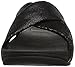 FitFlop Women's Swoop Slide Flip Flop, Black, 7 M US