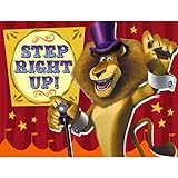 Hallmark 224592 Madagascar 3 Invitations Red