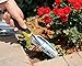 Ohuhu 3 Piece Softouch Garden Tool Set/Gardening Tool Set - Cultivator, Transplaner, Trowel