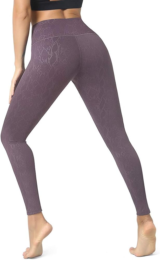 CLUCI High Waist Yoga Leggings Women Active Workout Pants Athletic Running Tummy Control Non-See Through 4 Way Stretch: Clothing