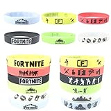 18 Pack FORTNITE Bracelets,Birthday Party Supplies Favors for Great FORTNITE Fans,GLOW IN THE DARK