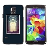 X-ray ColorfulPrinted Hard Protective Back Case Cover Shell Skin for SAMSUNG Galaxy S5 V / i9600 / SM-G900F / SM-G900M / SM-G900A / SM-G900T / SM-G900W8 - Alice Poster Fairytale Story Kids Child