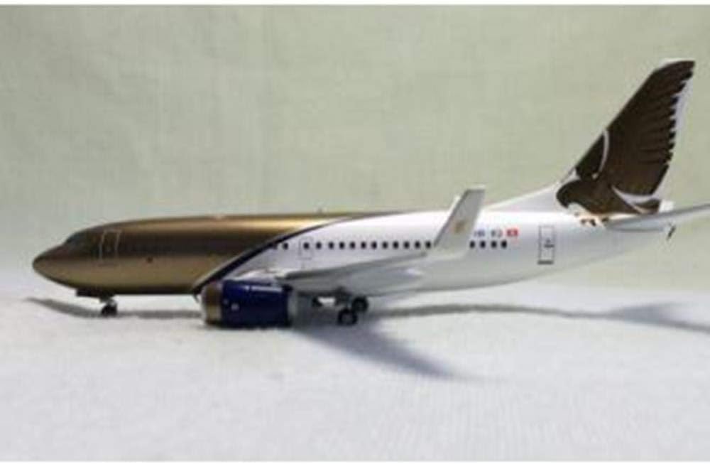 Gulf 737-700 HB-IIQ Alloy Aircraft Model Collection Model