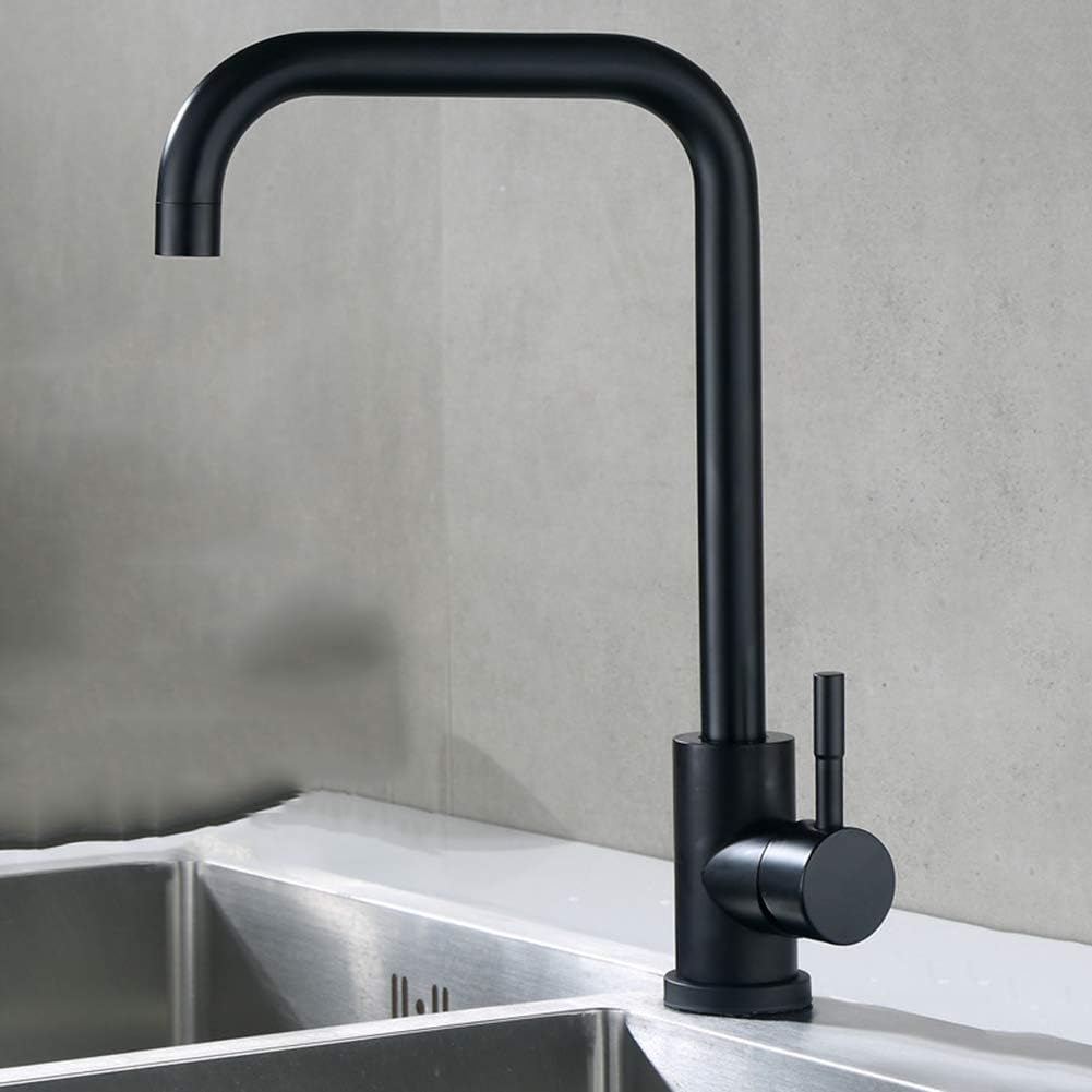 Grifo Bidet Grifo Fregadero Yuuty Grifo De Cocina Negro 360u00b0