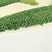 Hi Space Leaf Bath Mat Green Leaves Bathroom Rug Cute Bath Rugs Non-Slip Plush Shaggy Bathroom Mat Boho Soft Fluffy Microfiber Machine Washable Absorbent Doormat 30x20