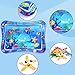 Inflatable Water Play Mat, Tummy Time Water Play Mat Infants, Baby Activity Play Mat, Perfect Baby Toys for 3 6 9 12 Month, Kids' Indoor Climbers & Play Toys