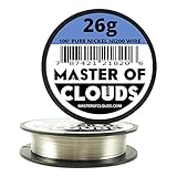 Ni200 - 100 ft 26 Gauge AWG Pure Nickel 200 Non Resistance Wire 0.40mm 26g 100'