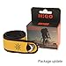 Higo Led Sports Wristbands, Safety Lights for Running, Glow in the Dark Led Slap Bracelets for Cycling, Jogging, Dog Walking (Yellow)