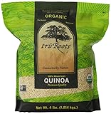 truRoots Organic Quinoa 100% Whole Grain Premium Quality, 4 lbs (Pack of 2)