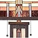 Robert Louis Tiffany Alfred Mission Tiffany Style Table Lamp with Nightlight 26