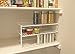 Panacea Grayline 40126, Large Two Shelf Organizer, White
