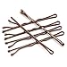 Dofash New Improved 260 PCS 5CM/2in Bobby Pins Work well to Keep Hairstyles in Place Bulk Strong Bobby Pins Brown for Hair Salon (Brown)…