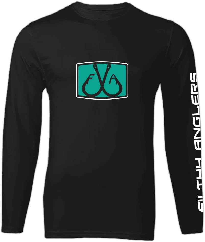 Long Sleeve Performance UPF Fishing Shirt : Bamboo Material : Lightweight UV Protection - Multiple Options