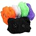 Halloween Spider Webs and Webbing for Best Halloween home decoration Decor Colorful 4 JUMBO SUPER STRETCH PACKS + Spiders.